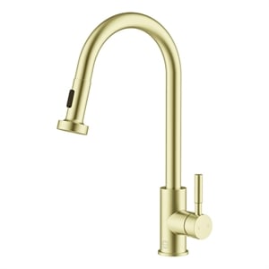 Elegant Kitchen and Bath Sem Stainless Steel Kitchen Faucet in Brushed Gold