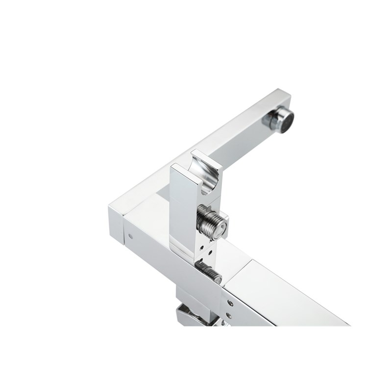 Elegant Kitchen and Bath Henry Brass Floor Mounted Tub Faucet in Chrome