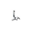 Elegant Kitchen and Bath Henry Brass Floor Mounted Tub Faucet in Chrome