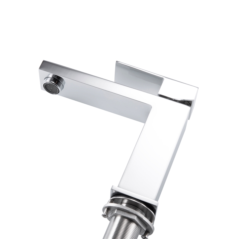 Elegant Kitchen and Bath Jakob Stainless Steel Bathroom Faucet in Chrome