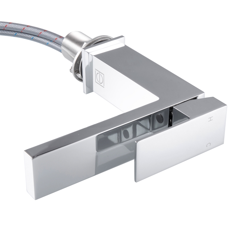 Elegant Kitchen and Bath Jakob Stainless Steel Bathroom Faucet in Chrome