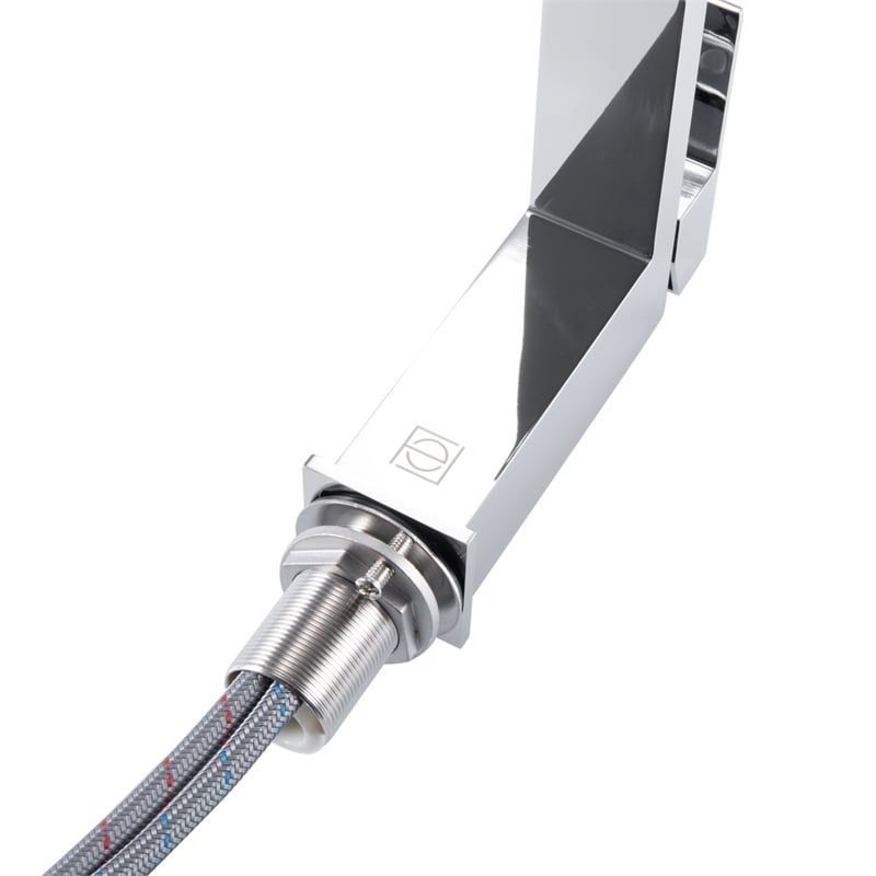 Elegant Kitchen and Bath Jakob Stainless Steel Bathroom Faucet in Chrome