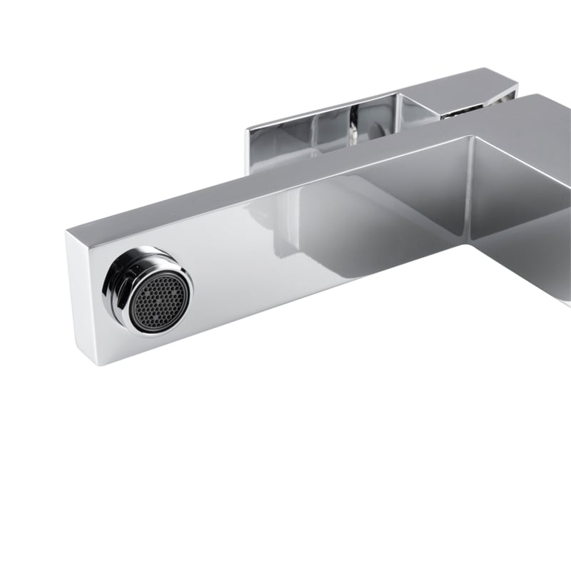 Elegant Kitchen and Bath Jakob Stainless Steel Bathroom Faucet in Chrome