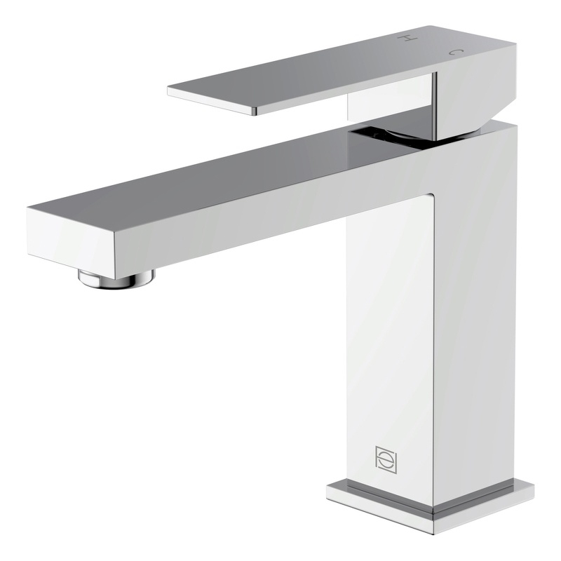 Elegant Kitchen and Bath Jakob Stainless Steel Bathroom Faucet in Chrome