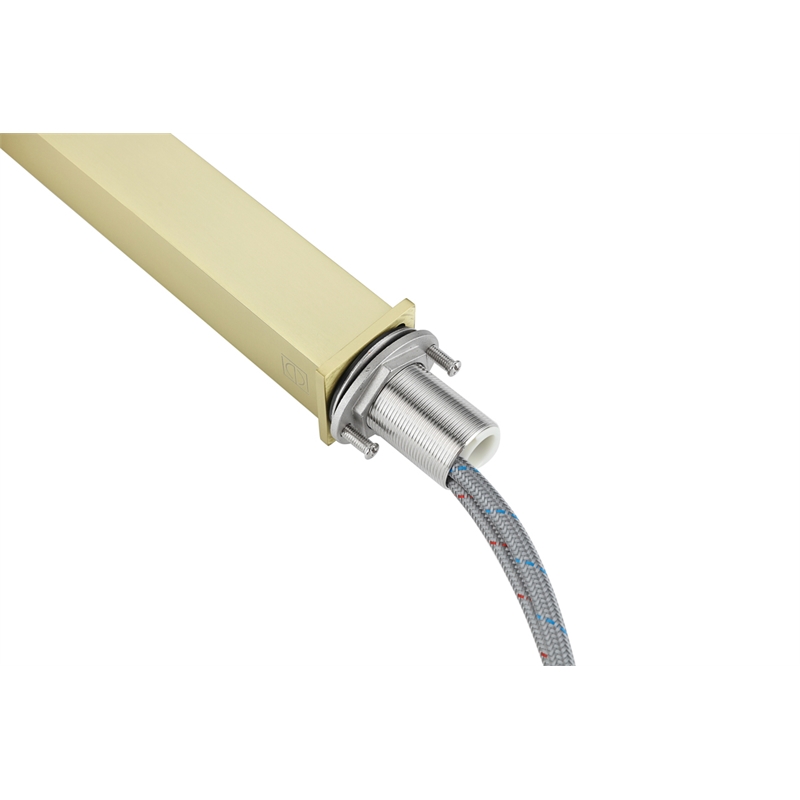 Elegant Kitchen and Bath Jakob Stainless Steel Bathroom Faucet in Brushed Gold