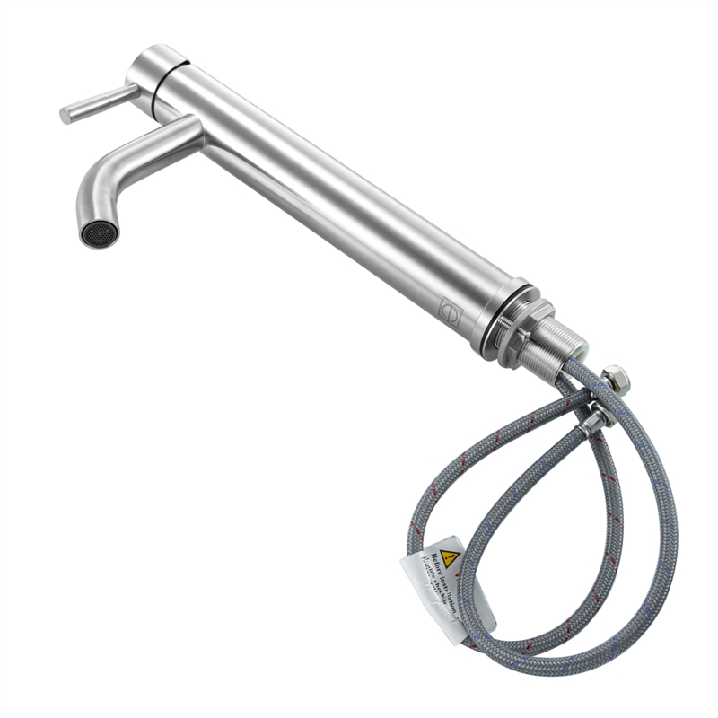 Elegant Kitchen and Bath Victor Stainless Steel Bathroom Faucet in Nickel