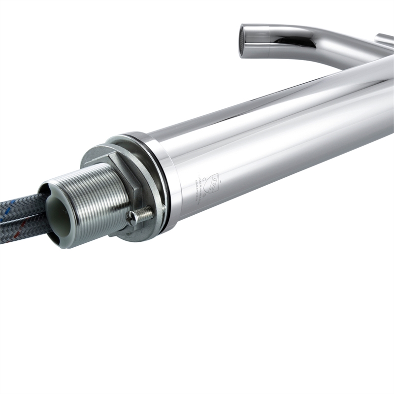 Elegant Kitchen and Bath Victor Stainless Steel Bathroom Faucet in Chrome