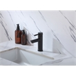 Elegant Kitchen and Bath Mia Stainless Steel Bathroom Faucet in Matte Black