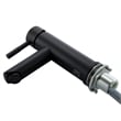 Elegant Kitchen and Bath Mia Stainless Steel Bathroom Faucet in Matte Black