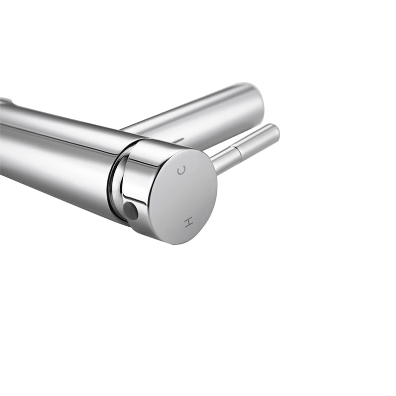 Elegant Kitchen and Bath Mia Stainless Steel Bathroom Faucet in Chrome