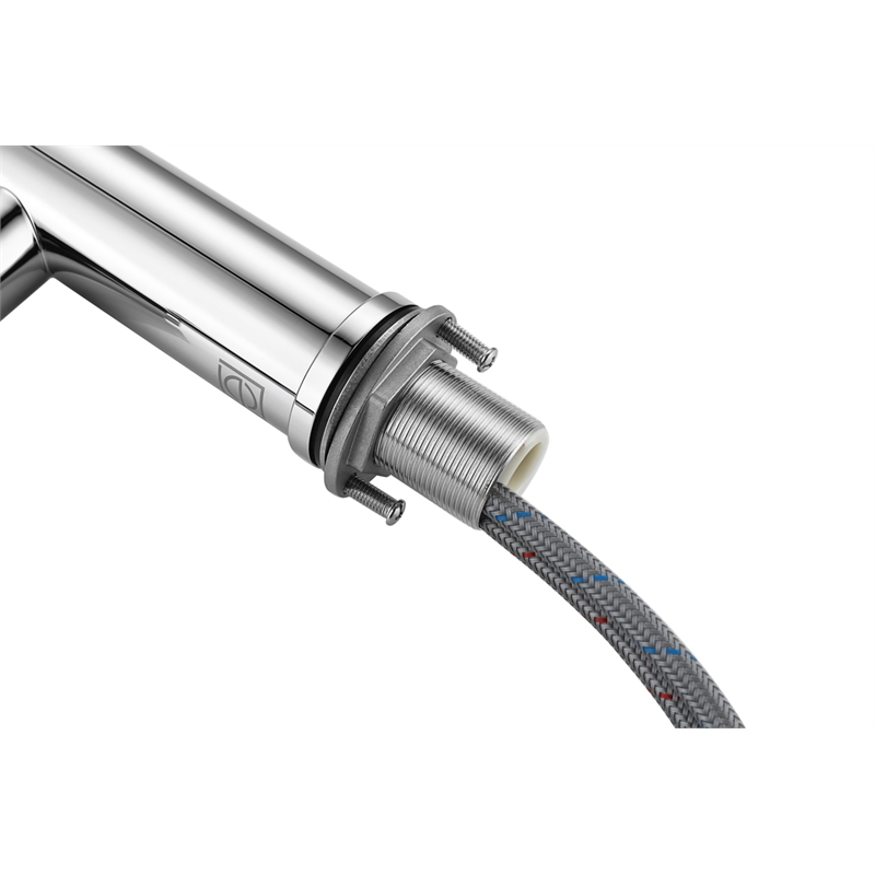 Elegant Kitchen and Bath Mia Stainless Steel Bathroom Faucet in Chrome