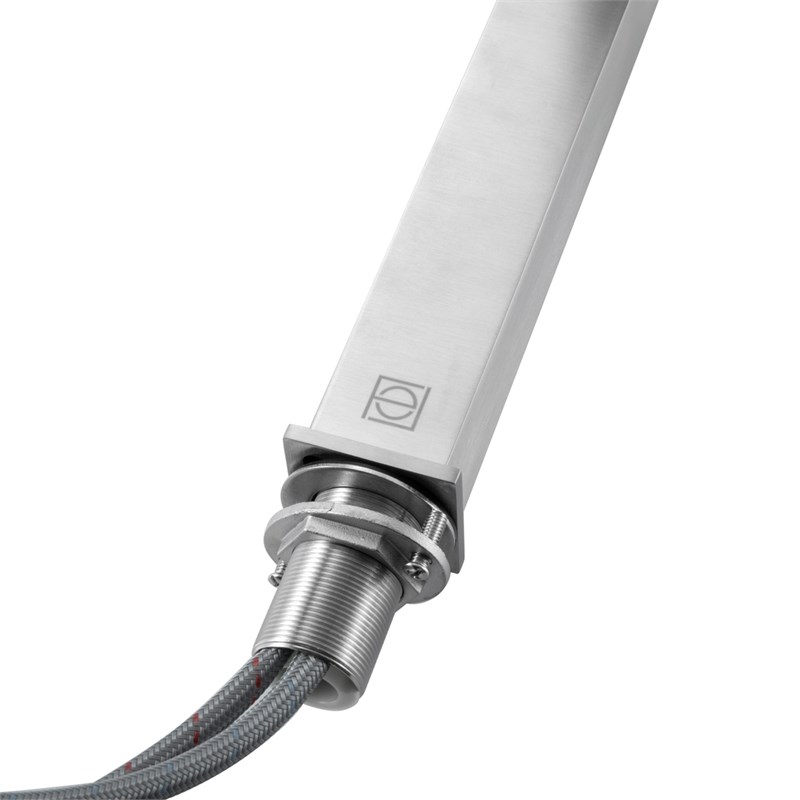 Elegant Kitchen and Bath Jakob Stainless Steel Bathroom Faucet in Brushed Nickel