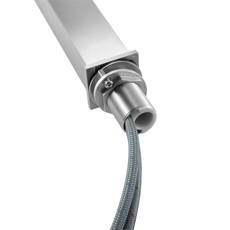 Elegant Kitchen and Bath Jakob Stainless Steel Bathroom Faucet in Brushed Nickel