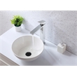 Elegant Kitchen and Bath Jakob Modern Stainless Steel Bathroom Faucet in Chrome