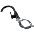 Elegant Kitchen and Bath Louis Stainless Steel Bathroom Faucet in Matte Black
