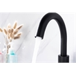 Elegant Kitchen and Bath Louis Stainless Steel Bathroom Faucet in Matte Black