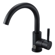 Elegant Kitchen and Bath Louis Stainless Steel Bathroom Faucet in Matte Black