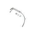 Elegant Kitchen and Bath Lena Brass Single Handle Bathroom Faucet in Nickel