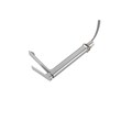 Elegant Kitchen and Bath Lena Brass Single Handle Bathroom Faucet in Nickel