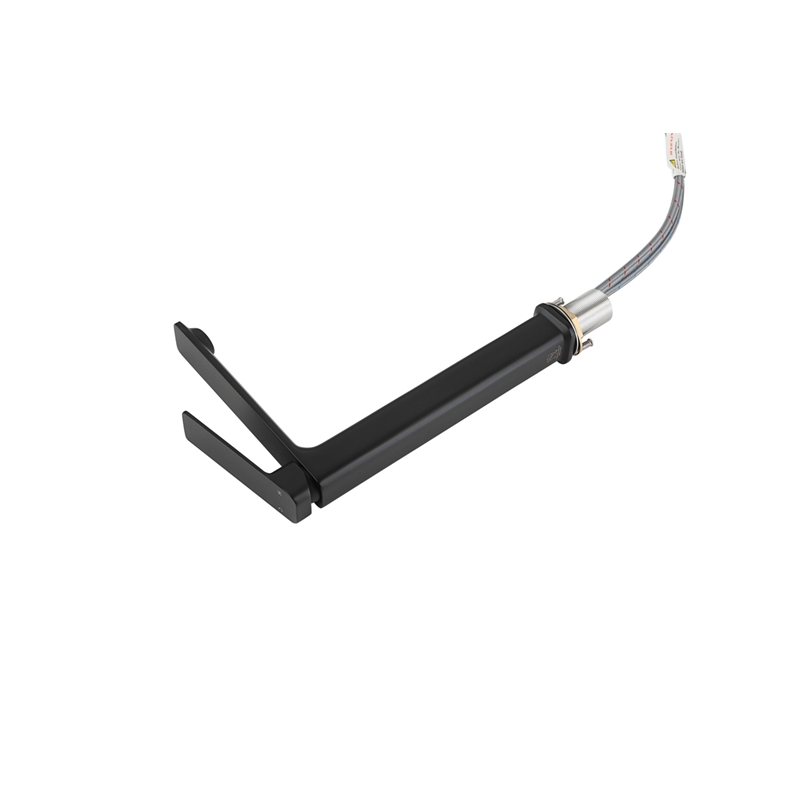 Elegant Kitchen and Bath Lena Brass Single Handle Bathroom Faucet in Matte Black