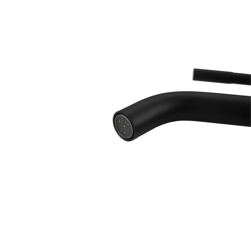 Elegant Kitchen and Bath Victor Stainless Steel Bathroom Faucet in Black