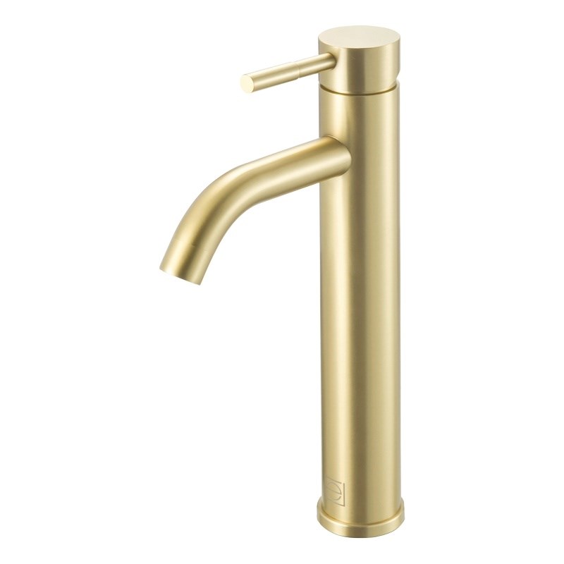 Elegant Kitchen and Bath Victor Stainless Steel Bathroom Faucet in Brushed Gold