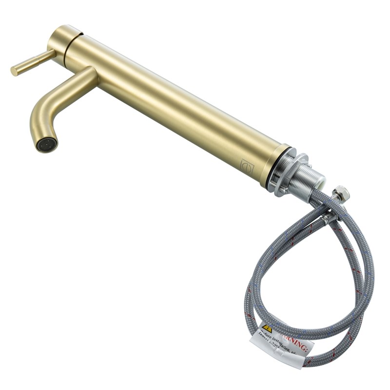 Elegant Kitchen and Bath Victor Stainless Steel Bathroom Faucet in Brushed Gold