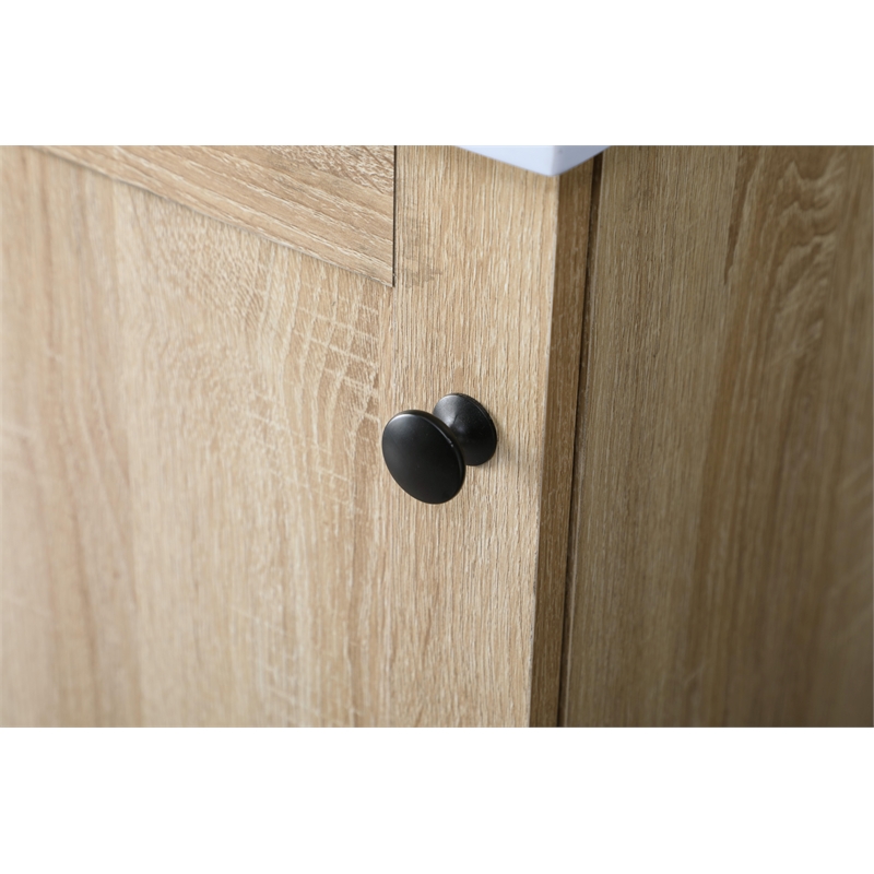 Elegant Kitchen And Bath 18 Inch Single Bathroom Vanity In Mango Wood