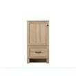 Elegant Kitchen And Bath 18 Inch Single Bathroom Vanity In Mango Wood