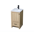 Elegant Kitchen And Bath 18 Inch Single Bathroom Vanity In Mango Wood