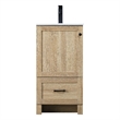 Elegant Kitchen And Bath 18 Inch Single Bathroom Vanity In Mango Wood