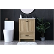 Elegant Kitchen And Bath 24 Inch Single Bathroom Vanity In Mango Wood
