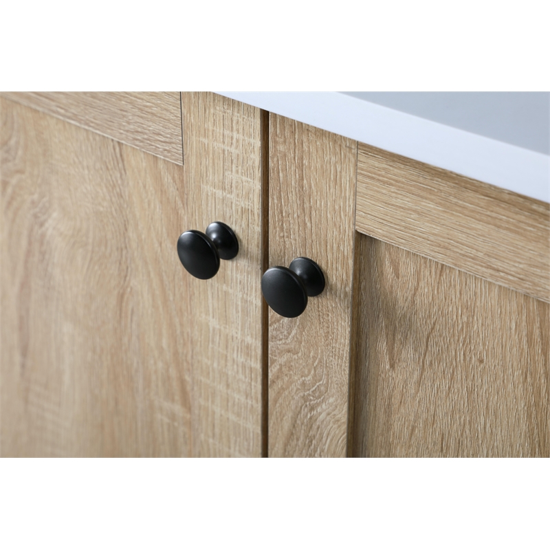 Elegant Kitchen And Bath 24 Inch Single Bathroom Vanity In Mango Wood