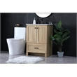 Elegant Kitchen And Bath 24 Inch Single Bathroom Vanity In Mango Wood