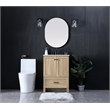 Elegant Kitchen And Bath 24 Inch Single Bathroom Vanity In Mango Wood