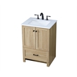 Elegant Kitchen And Bath 24 Inch Single Bathroom Vanity In Mango Wood