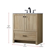 Elegant Kitchen And Bath 30 Inch Single Bathroom Vanity In Mango Wood