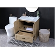 Elegant Kitchen And Bath 30 Inch Single Bathroom Vanity In Mango Wood