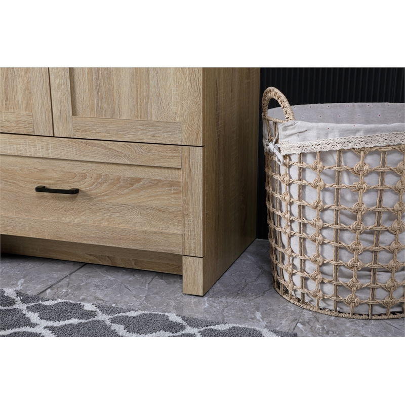 Elegant Kitchen And Bath 30 Inch Single Bathroom Vanity In Mango Wood