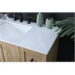 Elegant Kitchen And Bath 32 Inch Single Bathroom Vanity In Mango Wood