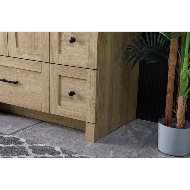 Elegant Kitchen And Bath 32 Inch Single Bathroom Vanity In Mango Wood