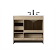 Elegant Kitchen And Bath 36 Inch Single Bathroom Vanity In Mango Wood