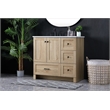 Elegant Kitchen And Bath 36 Inch Single Bathroom Vanity In Mango Wood