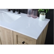 Elegant Kitchen And Bath 36 Inch Single Bathroom Vanity In Mango Wood