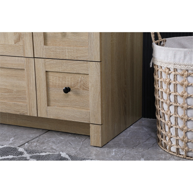 Elegant Kitchen And Bath 36 Inch Single Bathroom Vanity In Mango Wood