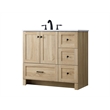Elegant Kitchen And Bath 36 Inch Single Bathroom Vanity In Mango Wood