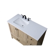 Elegant Kitchen And Bath 42 Inch Single Bathroom Vanity In Mango Wood