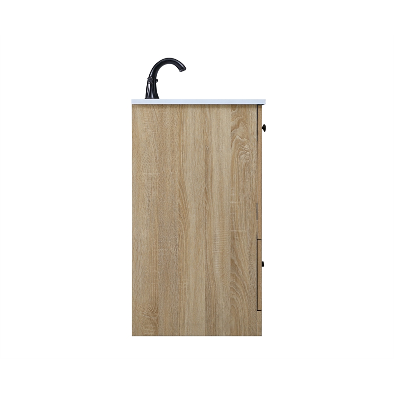 Elegant Kitchen And Bath 42 Inch Single Bathroom Vanity In Mango Wood