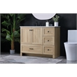 Elegant Kitchen And Bath 42 Inch Single Bathroom Vanity In Mango Wood