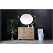 Elegant Kitchen And Bath 42 Inch Single Bathroom Vanity In Mango Wood